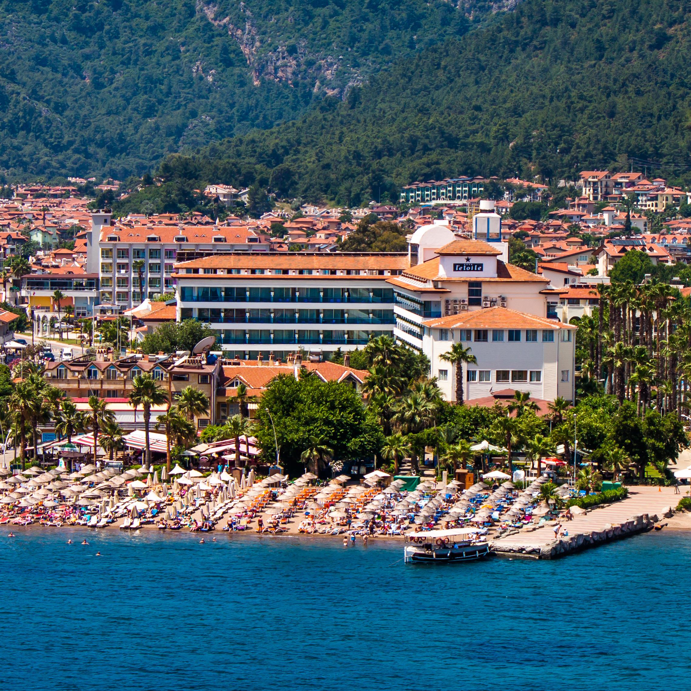 Letoile Beach Hotel İçmeler Exterior foto